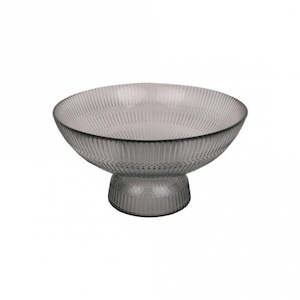 Vases Urns: Posh Bowl Medium - Charcoal