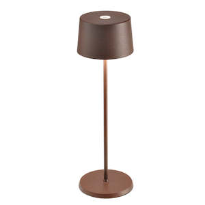 Olivia Indoor/Outdoor Table Lamp - Corten Copper