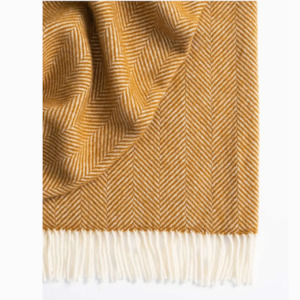 Living Room Accessories: Magnus Throw - Amber