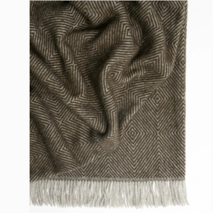 Living Room Accessories: Nordic Throw - Kelp