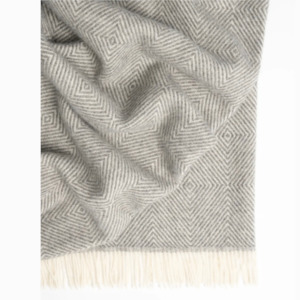 Living Room Accessories: Nordic Throw - Ash