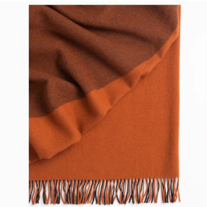 Living Room Accessories: Fiord Throw - Spice