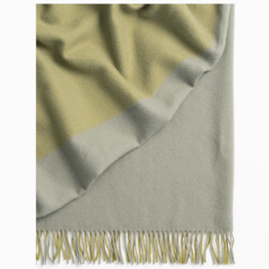 Living Room Accessories: Fiord Throw - Moss