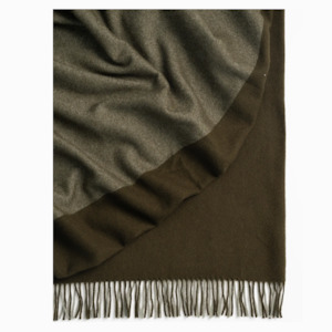 Living Room Accessories: Fiord Throw - Kelp