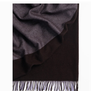 Fiord Throw - Blackberry