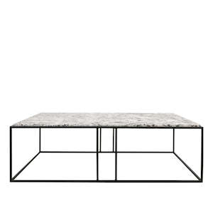 Dion Coffee Table - Alaska Marble Top