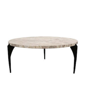 Coffee Tables 1: Ariana Coffee Table - Beige Marble Top