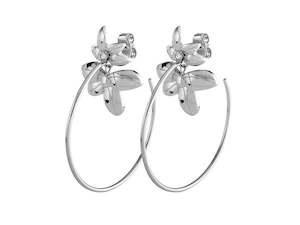 Gifts: Dyrberg/Kern Macey Shiny Silver Crystal Earrings