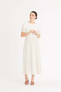 New Arrivals: RUE DE FEMME Marcia Blouse | Off White