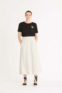 RUE DE FEMME Amara Skirt | Vanilla Cream