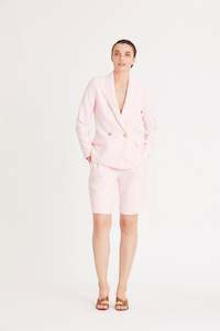 New Arrivals: RUE DE FEMME Eloise Blazer | Powder Pink