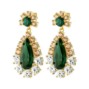 Dyrberg/Kern Lucia Earrings - Green