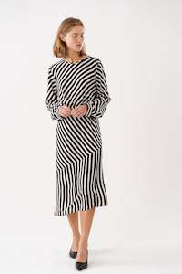 LOLLYS LAUNDRY Riga Dress | Stripe