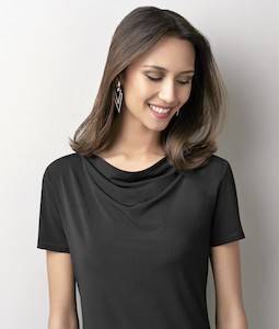 Clothing: Ava Ladies Drape Knit Top