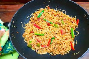 Veg Chowmein (Noodles)