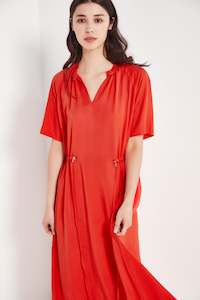 The Nixon Dress in Poppy