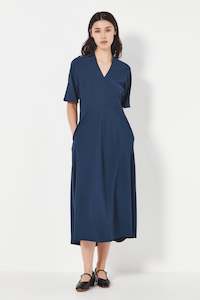 The Monaco Dress in Airforce Blue