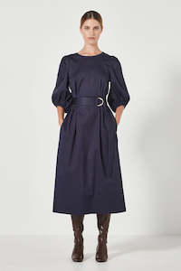 The Denver Dress in Navy