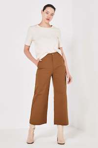 The Dryden Pant in Tobacco