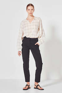 The Marlon Trouser in Black