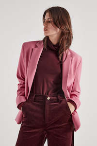 The Alida Jacket in Peony