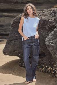 Fashion design: The Livingston Jean in Indigo Denim