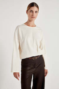 Fashion design: The Olsen Tee in Cream