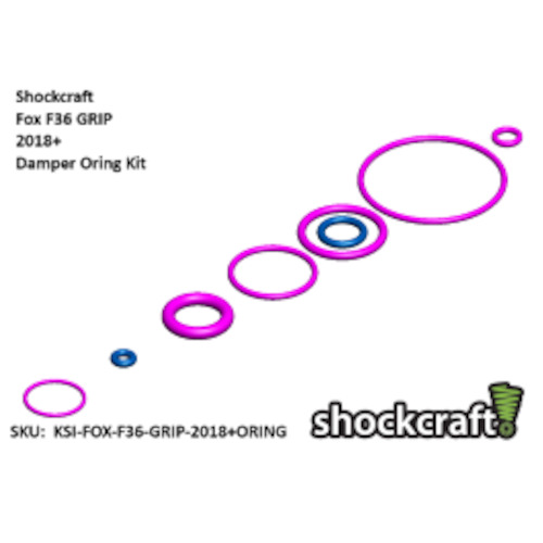 Fox F36 GRIP 2018+ Damper O-Ring Kit (Shockcraft) Shockcraft