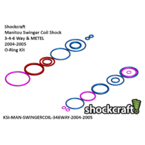 Products: Manitou Swinger Coil 3-4-6 Way & Metel 2004-05 O-ring Kit (Shockcraft) Shockcraft