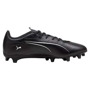 .PUMA ULTRA 5 PLAY FG/AG Unisex Football Boots - BLACK/WHITE - (107689 02) - BP5 - R2L17