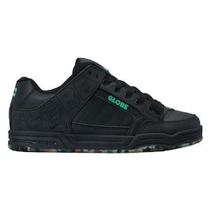 Shoe: .GLOBE Mens GBTILT Shoes - BLACK/GREEN/MOSAIC - (GBTILT) - BGM - R2L18