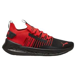 .PUMA SOFTRIDE Symmetry Fuzion Running Shoes Unisex - RED/BLACK - (310127 03) - MBR - R1L4