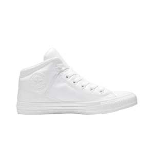 Shoe: .Converse Chuck Taylor All Star White Mono High Cut High Street Mid  - (A10448) - OSM - R1L8