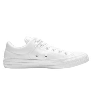 Shoe: .Converse Chuck Taylor Leather Low Cut White Monochrome - (A10446) - OXW - R1L7