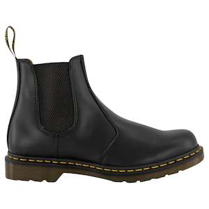 .Dr Martens 2976 YS CHELSEA BOOT BLACK SMOOTH Leather Mens & Womens - (CH1) - R2L15