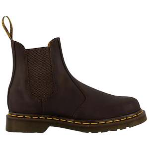 .Dr Martens 2976 YS CHELSEA BOOT DARK BROWN CRAZY HORSE Leather Mens & Womens - …