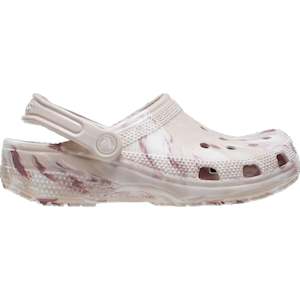 - Crocs Unisex Original Classic Marble Clogs Adults Quartz/Multi - (206867-6WS) - F - L16