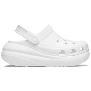 .Crocs Unisex Original Classic Crush Clogs White - (Beach) - (207521-100) - F