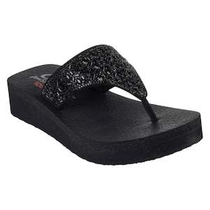 .Skechers Vinyasa New Glamour - Black/Black - (119639.BBK) - GLM - R2L16