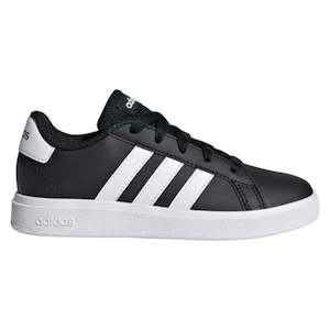 Shoe: .ADIDAS YOUTH GRAND COURT 2.0  - CBlack/FTWhite/CBlack - (GW6503) - GC8 - R2L13