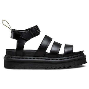 .Dr Martens Blaire 3 strap Sandal Black Brando Leather (24191001.BLK) - AIR - R2L15