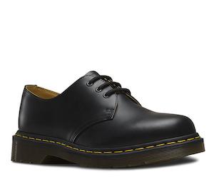 .Dr Martens 1461 Black 3 Eye Smooth Leather - (11838002) - SHOE - R2L16