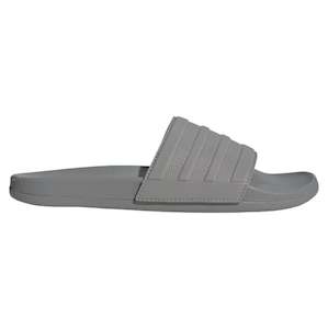 .ADIDAS ADILETTE COMFORT SLIDES - Charcoal Solid Grey - (ID3404) - F