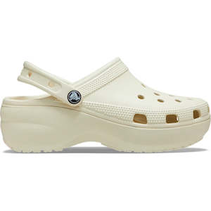 .Crocs Unisex Original Platform Clog BONE - (206750-2Y2) - F