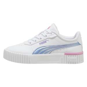 .PUMA KIDS CARINA 2.0 BOUNCY SKY PS - PUMA WHITE/LAVENDER - (397971 01) - BCY - R1L10