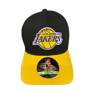 .KIDS KIDS MITCHELL & NESS CLASSIC LAKERS SNAPBACK KIDS - BLACK/YELLOW COLOUR - L/P