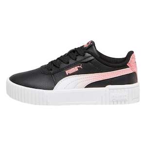 .PUMA KIDS CARINA 2.0 STAR GLOW PS - PUMA BLACK/PEACH - (393877 02) - PSB - R1L4