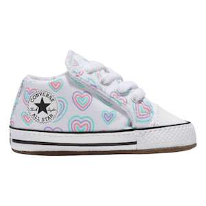 .Converse CTAll Star Hearts Easy On Cribster Low Top White- (A08460) - CPC - R2L14