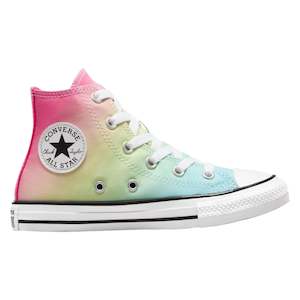 .Converse Kids Chuck Taylor HYPER BRIGHTS HI TOP CYN - (A08748) - CYN - R1L1