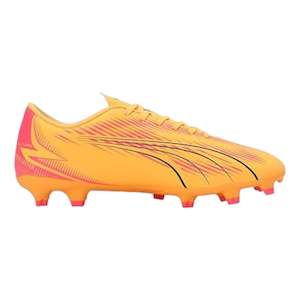 .PUMA ULTRA PLAY FG/AG Junior YOUTH Boots - Sun Stream/Black/Sunset Glow - (1077…